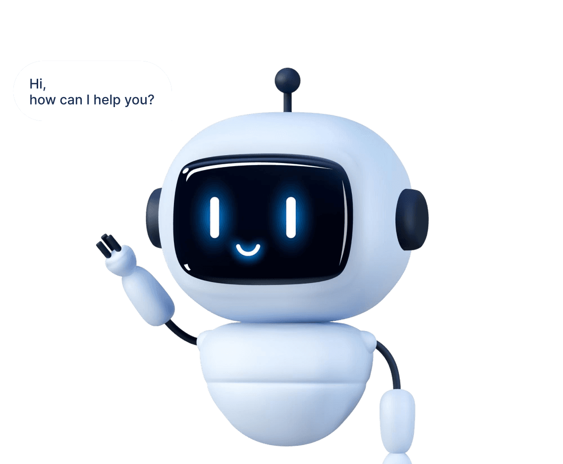 Samvad AI banking assistant robot